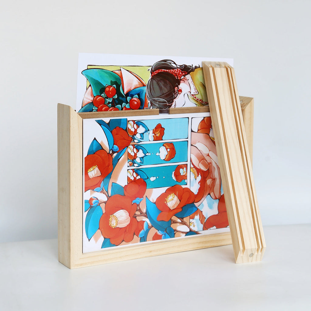 Story Maker Wooden Kids Drawing Display Frame