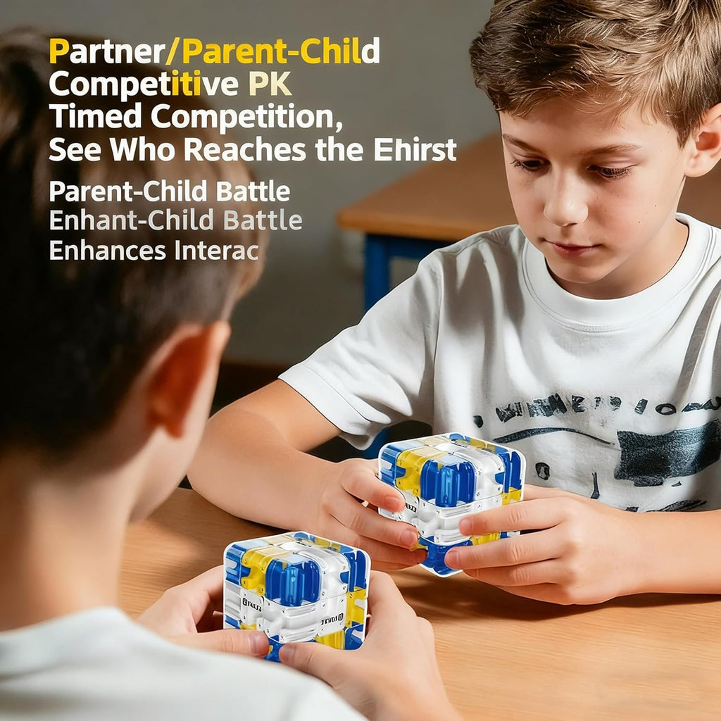 3D Ball Maze Cube Puzzle