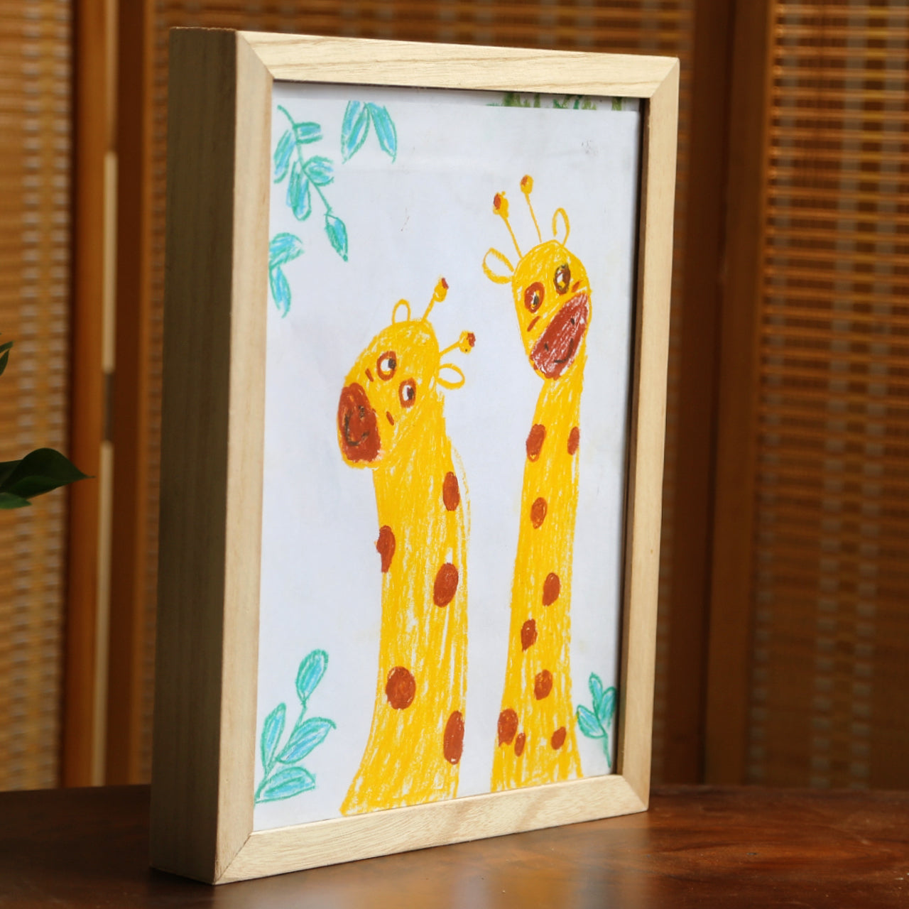 Story Maker Wooden Kids Drawing Display Frame
