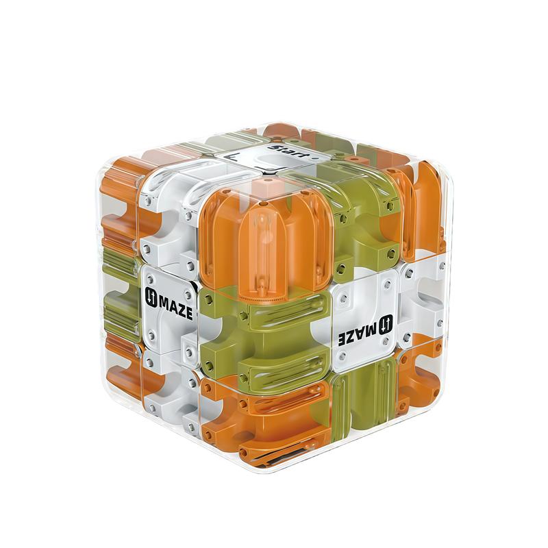 3D Ball Maze Cube Puzzle