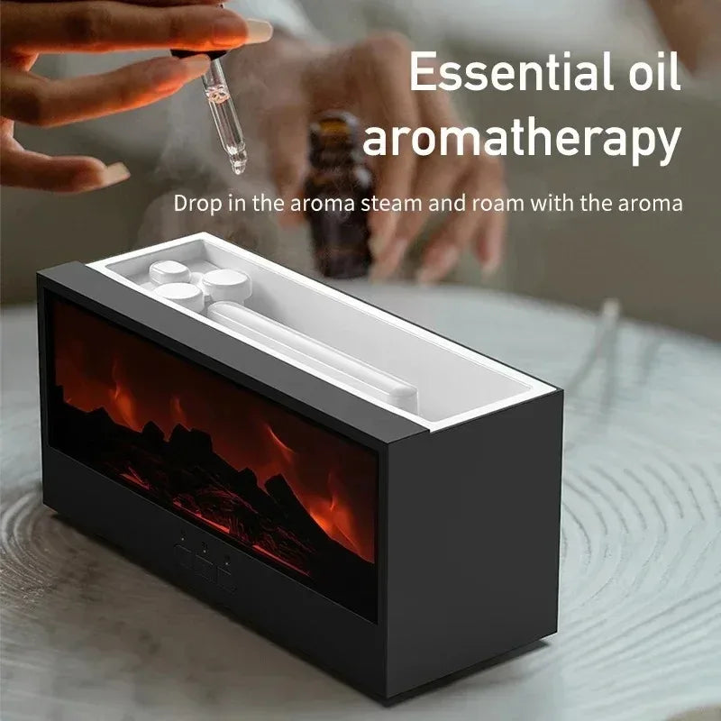 Fireplace Flame Mist Humidifier
