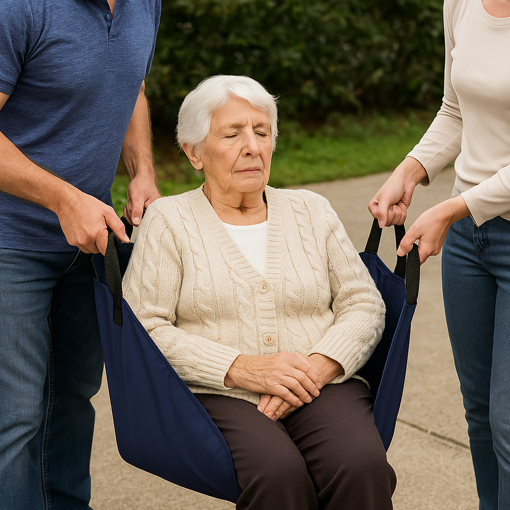 Padded Bed Senior Transfer Helper