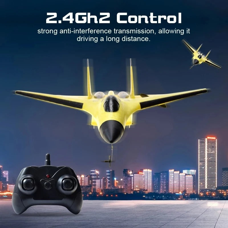 Remote Control Foam Fighter Airplane Toy